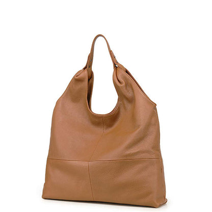 Beylasita Women's Handbag Soft Genuine Leather large Shoulder Bag Hobo Slouch Stylish Tote Shopper Vintage Bucket